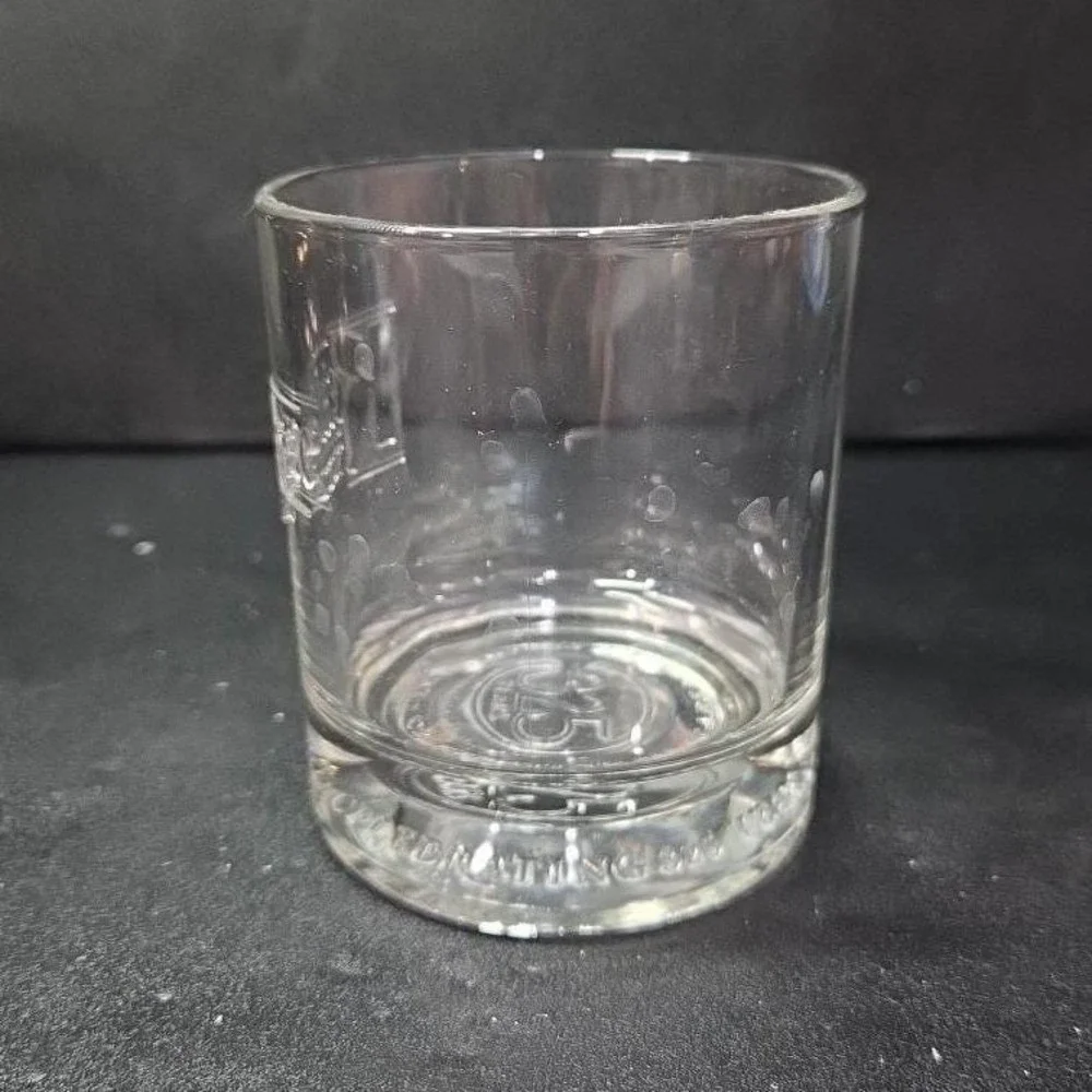 Ketel One Vodka Rocks Glass, Vtg Embossed Celebrating‎ 325 Years Lowball Tumbler